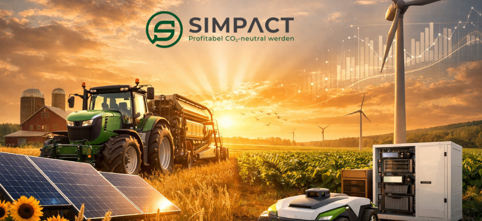 Simpact erweitert Förderberatung: Jetzt auch für Landwirtschaft & landwirtschaftsnahe Betriebe