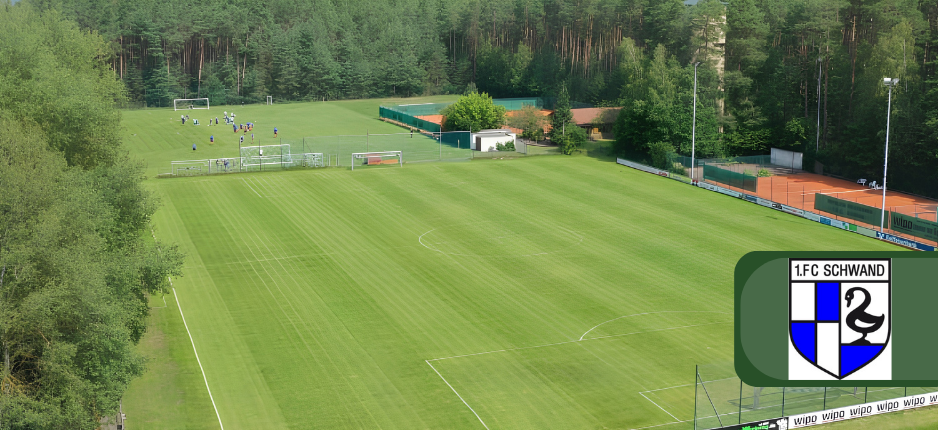 1. FC Schwand e.V.: Nahezu emissionsfreie Rasenpflege mit über 12.600 € Förderung